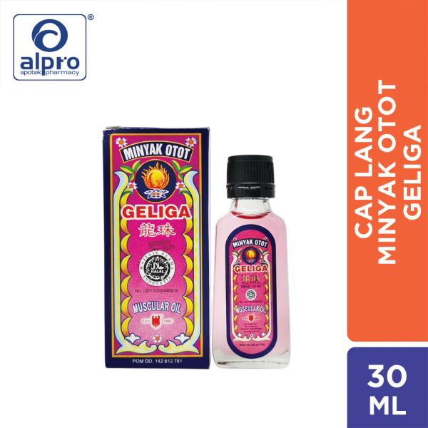 Minyak Otot Geliga 30Ml Minyak Gosok Untuk Meredakan Pegal Otot
